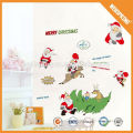 Christmas ornament fancy reflective christmas bell wall sticker